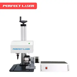Perfect Laser Mini Portable Dot Pin Marking Machine With Rotary Device