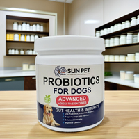 Poudre de probiotiques OEM/ODM avec des enzymes digestives pour améliorer la santé intestinale et l'immunité du supplément nutritionnel pour animaux de compagnie