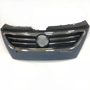 Griglia Anteriore Nera Opaca per Auto, Griglia a Nido d'Ape per Paraurti Anteriore, Griglie Radiatore per <span class=keywords><strong>VW</strong></span> Passat <span class=keywords><strong>CC</strong></span> 2009-2012 3C8853651Q - Product Image 1