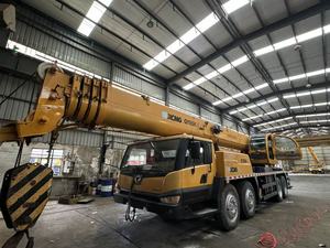 Grúa Hidráulica Amarilla de 70 Toneladas, Modelo 2018, Cilindro Hidráulico Sany, Equipo de Construcción Usado - Product Image 4