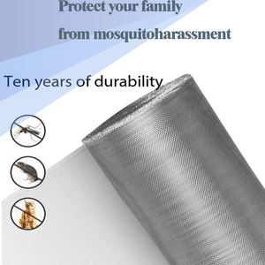 Sıkışma Önleyici Paslanmaz Çelik Tel Düz Örgülü Tel Örgü Güvenli Açma Parmak Sıkışması Önleme - Product Image 1