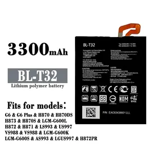 Voor Lg G6 Batterij Voor Lg G2/G3/G4/G5/G6/G7/G8 Batterij K10/Q6 Mini Nexus4/V60 Voor Lg V10