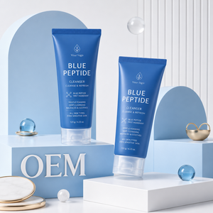 Limpiador Facial Profundo con Péptidos Azules, Limpiador Facial Espumoso Suave para Todo Tipo de Piel, Marca Privada OEM - Product Image 5