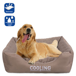 Venta al por mayor de lujo de tela Oxford cama impermeable para perros cama refrescante para perros - Product Image 6