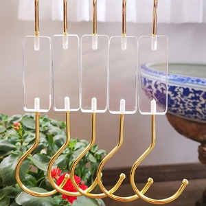 Cintre à clip unique en acrylique moulé par injection pour accrocher des pantalons pour enfants pour femmes-Multifonction écologique - Product Image 5