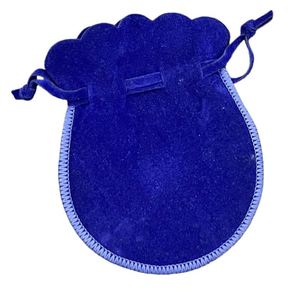 Sac cadeau en velours personnalisable avec cordon de serrage pour colliers, boucles d'oreilles, bagues, bracelets et autres bijoux - Product Image 6