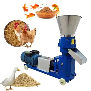 7Kw Price Cheap Trade Multi Fonction Animal Duck Chicken Fish Processing Feed Granulator 3 In 1 Pelletizing Machine