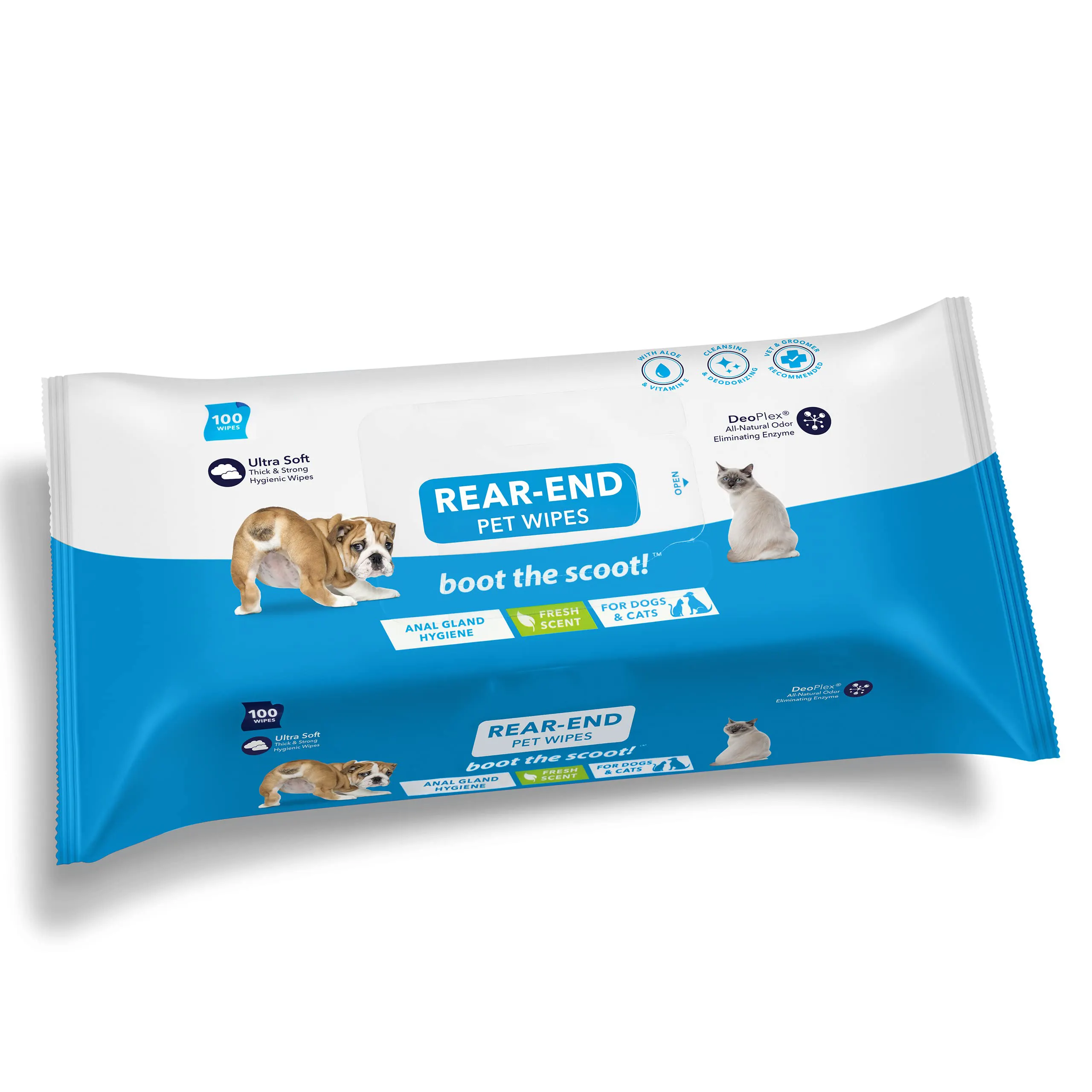 Pet Grooming Disposable Glandex Dog Wipes For Pets Cleansing Deodorizing Anal Gland Hygienic Wipes