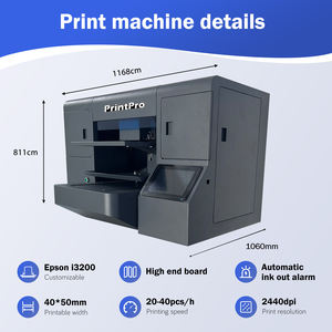 Printpro Máquina de impresión de alta calidad Dtg T Shirt Printer Dtg Printer Trade - Product Image 2