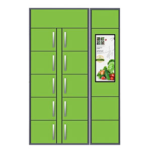 Armoire réfrigérée intelligente, livraison à la chaîne froide, casier de colis réfrigéré automatisé pour la vente d'aliments frais - Product Image 4