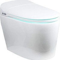 Toilette intelligente certifiée WaterMark 3C standard australien SAA Export Circuit intégré forme de cuvette allongée tout-en-un
