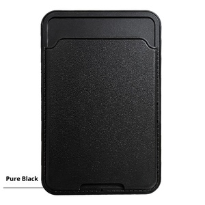 New Leather Texture Phone Card Holder Multifunctional Universal Self <b>Adhesive</b> Back Sticker Wallet For Credit Card ID - Product Image 3