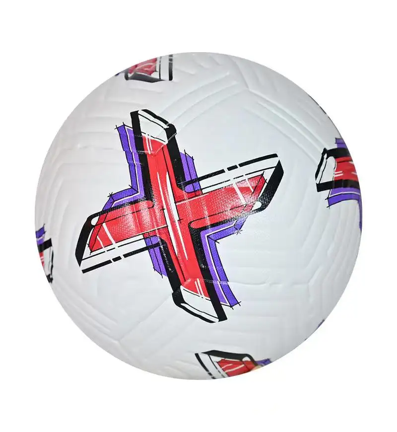 トレーニングフットボール用のカスタムロゴフットボールを備えたサイズ5の公式サッカーボール