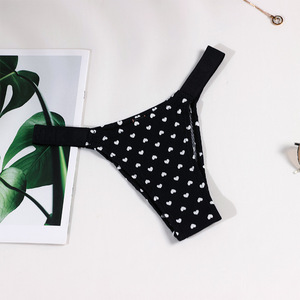 Braguitas Sexys para Mujer, Estilo Europeo y Americano, Elásticas, con Letras Inglesas y Estampado de Leopardo - Product Image 6