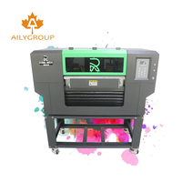 Nieuwe Tx800 Printkop Flatbed Uv Printer Desktop Mesin Uv 6090 Drukmachine Voor Custom Telefoon Case/Visitekaartje/plastic Kaart/