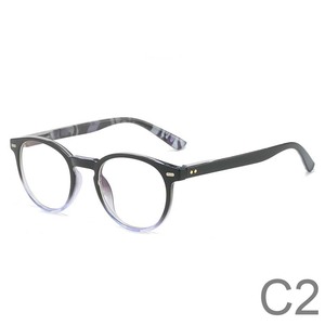 Moda Vintage redondo enfoque único Unisex PC marco ligero <span class=keywords><strong>presbicia</strong></span> azul bloqueo de luz mujeres hombres <span class=keywords><strong>gafas</strong></span> de lectura - Product Image 6