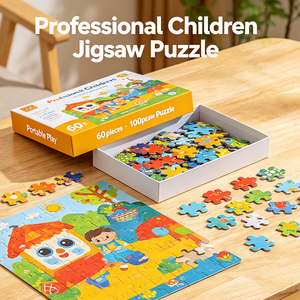 <span class=keywords><strong>Puzzle</strong></span> Professionale per Bambini, Portatile, Personalizzabile con Foto, 60 o <span class=keywords><strong>100</strong></span> <span class=keywords><strong>Pezzi</strong></span>, Servizio di Stampa e Taglio Personalizzato - Product Image 4