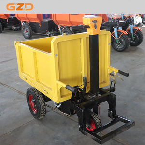 Stand Pessoas Mini 3 Rodas Dumper Site <span class=keywords><strong>Loader</strong></span> 800kg Caminhão Leve Carrinho Elétrico - Product Image 3