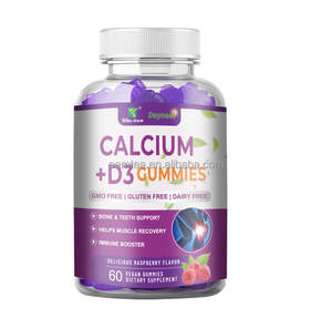 Winstown Nieuwe Calcium Ijzer Zink Van Middelbare Leeftijd En Ouderen Dagelijks Voedingssupplementen Gummies Calcium Vitamine D3 Gummy - Product Image 1