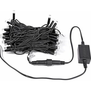 Guirlandes lumineuses LED AC 85-265V IP67 10M 50M 100M avec câble en caoutchouc noir, blanc chaud 3500K, usage intensif, pour décoration commerciale d'arbres - Product Image 2