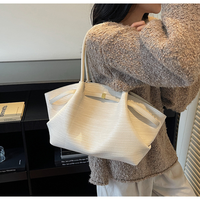 Vintage Große Kapazität Retro Weiche PU Damen Schultertasche 2026 Neue Mode Tägliche Büro Casual Pendler Laptop Tragetasche