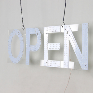 Hight sáng mỏng ánh sáng PCB RGB flasher lớn LED mở dấu hiệu Vap hookah cửa hàng LED quảng cáo hiển thị - Product Image 6