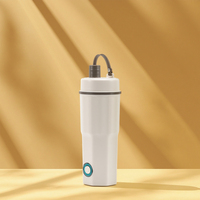 Ketel elektrik Mini Travel Boiler cerdas portabel untuk petualangan luar ruangan ketel air perjalanan portabel untuk berkemah dan mendaki
