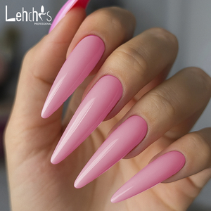 Lehchis Ohne Hitze Hartgel HEMA TPO FREI Festes Builder Nagelgel 15ml French Style Handverlängerungsgel OEM/ODM Logo - Product Image 4