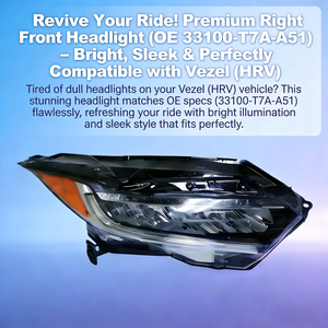 100% Nuevo Premium Personalizable Conjunto de Faro Delantero Izquierdo/Derecho OE 33100-T7A-A51 para <span class=keywords><strong>Honda</strong></span> Vezel <span class=keywords><strong>HRV</strong></span> - Product Image 1
