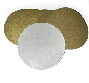 Disques abrasifs PSA de 6 pouces avec onglets, assortiment de papier de verre à film sec humide auto-adhésif multi-grains - Product Image 3