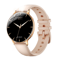Reloj Inteligente para Mujer, Ultrafino, Diseño de Doble Esfera, AMOLED, IP68, Resistente al Agua, Monitor de Actividad Física con Luz Potente