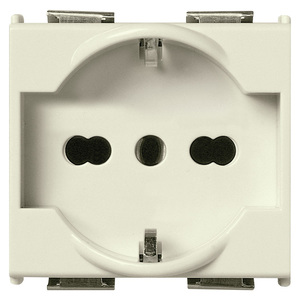 เต้ารับอเนกประสงค์ 2P+T 16A ความสูง 5.3 ซม. สำหรับใช้กับเต้ารับไฟฟ้า - Product Image 1