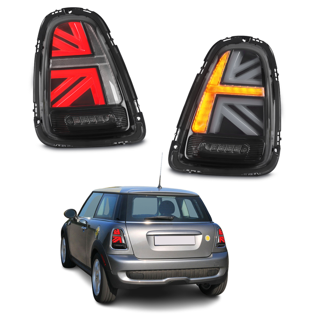 ARCHAIC Taillights for MINI Cooper S R56 Hatch/Hardtop 2007-2013 MINI ONE D JCW R56 R57 R58 R59 2007 LED Tail Lights Accessories