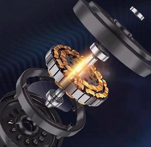 Apcitl Quạt trần vô hình chuyển đổi tần số ánh sáng không cánh cho phòng khách phòng ngủ quang phổ đầy đủ - Product Image 5