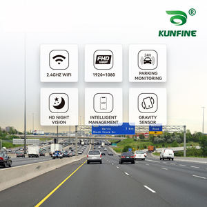 170 độ Dash Cam Wifi xe phù hợp với ẩn phổ a505tw DVR Dash Camera Xe GPS DVR Xe ghi lớp độ phân giải cao - Product Image 2