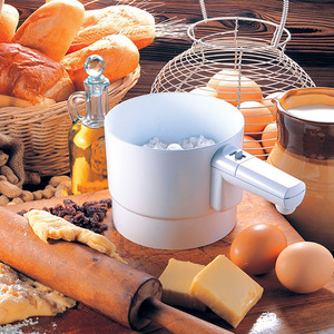 Tamis à farine électrique portatif à piles, pour la pâtisserie, le tamisage de la poudre, outil de cuisine pour la pâtisserie - Product Image 3