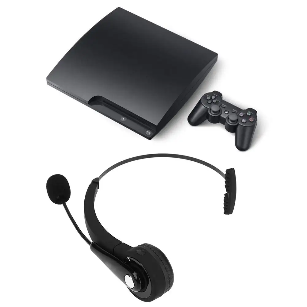 Cuffie per cuffie senza fili Mono Call Center Over-Ear con microfono per cuffie vivavoce per Laptop PS3 Office