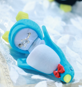 YUANQI Cute Solid Velvet <strong>Penguin</strong> Shape Bow Tie Installation Embossed Printing Children's Day Gifting <strong>Jewelry</strong> Packaging <strong>Box</strong> - Product Image 6