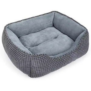 Wholesale Luxury Rectangular Eco-friendly Orthopedic <strong>Washable</strong> Sleep Aid Soft <strong>Non</strong> <strong>slip</strong> Household Cat <strong>Dog</strong> Pet Sofa <strong>Bed</strong> - Product Image 1