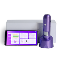 Tablette de diagnostic du cuir chevelu sans fil et téléphone Connecter perte de cheveux et follicule, analyse de la densité Analyseur de cheveux portable à usage domestique