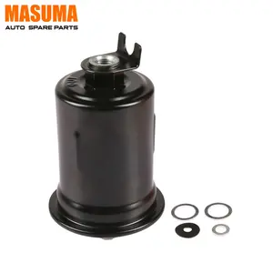 Filtro de combustible de alta tasa de filtración MASUMA, filtro de combustible Original de coche de calidad OEM para 23300-19095 23300-19205