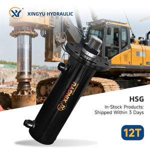 Plataforma Elevadora Hidráulica de Acero Inoxidable de 12 V para Puertas de Contenedores, 12 Toneladas, Cilindro Hidráulico de 100 mm de Diámetro - Product Image 1