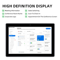Tablette Android professionnelle murale de 15,6 pouces avec écran tactile pour salles de réunion, points de vente, applications de vente au détail et de maison intelligente