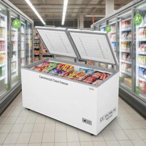 Congélateur Horizontal Xiangming, Équipement de Réfrigération, Congélateur Coffre à Ouverture par le Dessus, Congélateur Professionnel Horizontal et Profond - Product Image 1