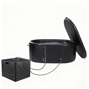 Enfriador de Agua Portátil para Baños de Hielo, 0.3HP, Operación Inteligente, Enfriador de Agua para Inmersión en Hielo con Filtro, Equipo de Enfriamiento para Recuperación Deportiva - Product Image 1