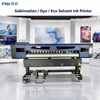 Imprimante grand format 1,8 m, largeur d'impression 1800 mm, tête d'impression XP600 I3200 en option, encre éco-solvant / sublimation / encre à colorants