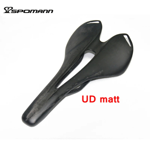 Venta caliente 3K/UD fibra de carbono completa <span class=keywords><strong>MTB</strong></span> sillín carretera ciclismo bicicleta asiento brillante/mate cojín <span class=keywords><strong>sillines</strong></span> sillin bicicleta partes - Product Image 3