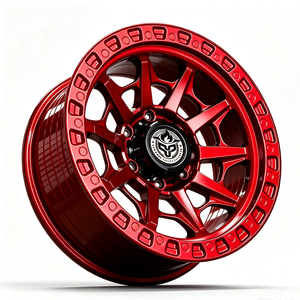 <span class=keywords><strong>Jantes</strong></span> en alliage rouge concaves de 16 et <span class=keywords><strong>18</strong></span> <span class=keywords><strong>pouces</strong></span> pour tout-terrain, 16x8 ET0 18x9 ET10 6x139.7, pour Toyota Hilux Fortuner <span class=keywords><strong>Ford</strong></span> <span class=keywords><strong>Ranger</strong></span> - Product Image 3