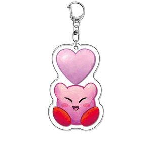 พวงกุญแจอะคริลิคพิมพ์ลายการ์ตูนอนิเมะเกม Kirby <span class=keywords><strong>Waddle</strong></span> <span class=keywords><strong>Dee</strong></span> Meta Knight ของที่ระลึก - Product Image 2