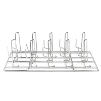 Grille à poulet robuste sur mesure, outils de qualité alimentaire pour la viande et la volaille, pour la cuisson au four, au barbecue et sur cuisinière